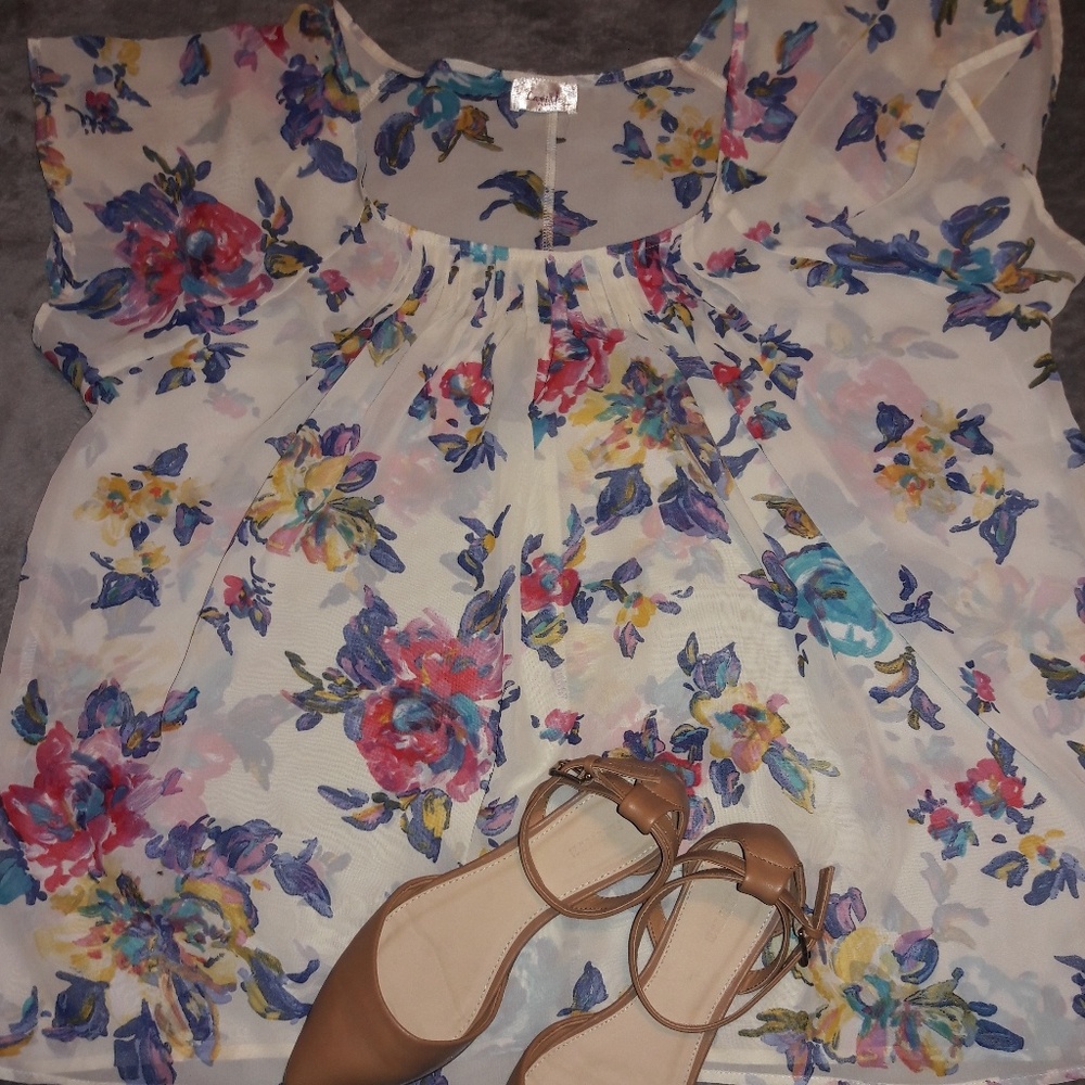 Flower blouse